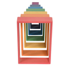 Tickit Wooden Rainbow Architect Rectangles, Set of 7 73414